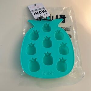 Blush pineapple shaped ice mold